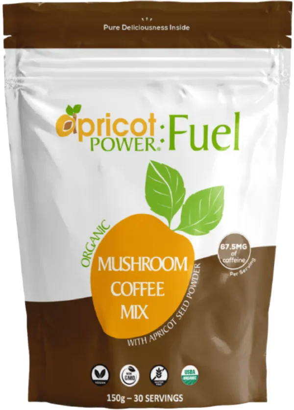 Apricot Power Fuel - Mushroom Coffee mix